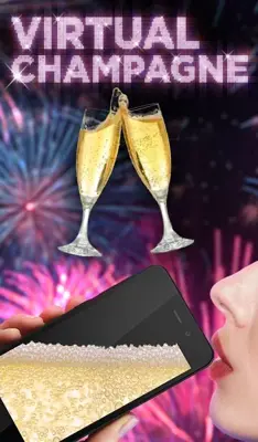 Virtual Champagne Drinking android App screenshot 2